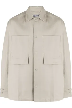 Spoonyard Logo-embroidered oversized shirt