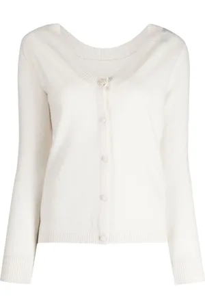 Paule Ka Round-neck cashmere cardigan