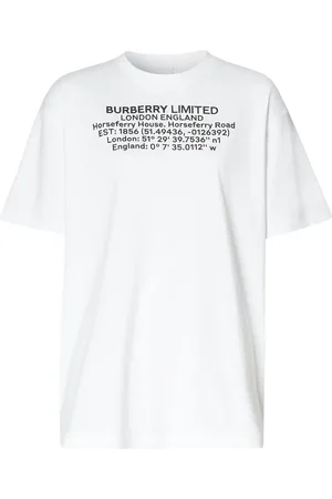 Burberry Text print T-shirt