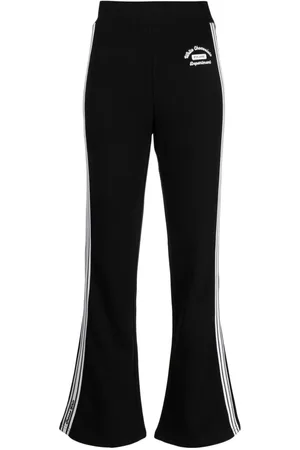 Chocoolate Side-stripe flared track pants