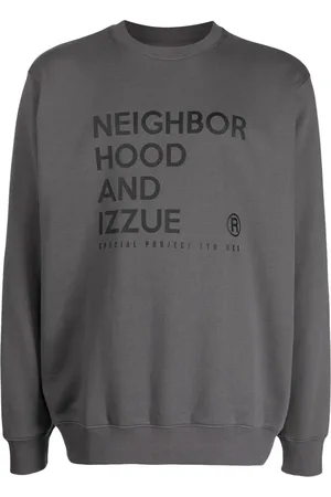 Izzue X Neighborhood logo-print cotton-blend sweatshirt