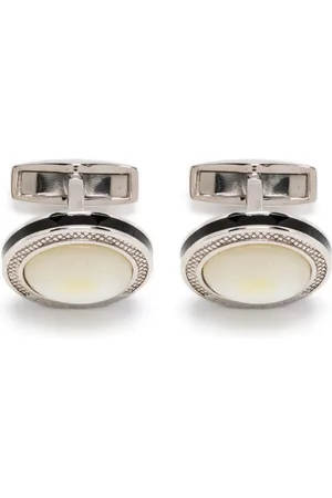 Tateossian Signature round cufflinks