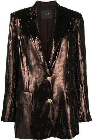 Retrofete Dawn sequin-embellished blazer