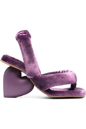 Yume Yume Love Heel 120mm velvet sandals