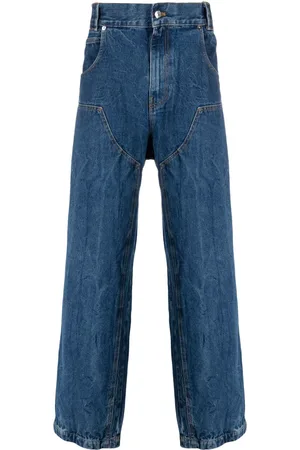 PAURA High-rise wide-leg jeans