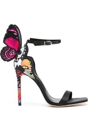 SOPHIA WEBSTER Chiara 105mm leather sandals