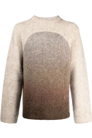 ERL Rainbow gradient-effect crew-neck jumper