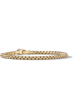 David Yurman 18kt yellow Box Chain bracelet (3.4mm)