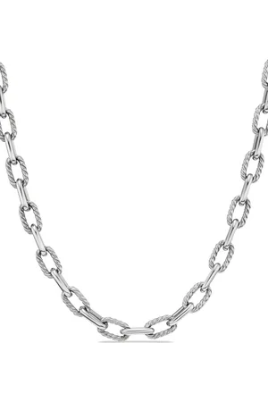 David Yurman Sterling DY Madison chain necklace (6mm)