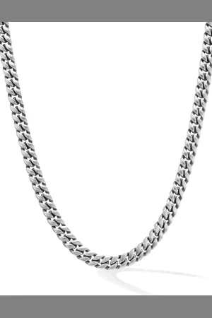 David Yurman Sterling Curb Chain necklace (6mm)