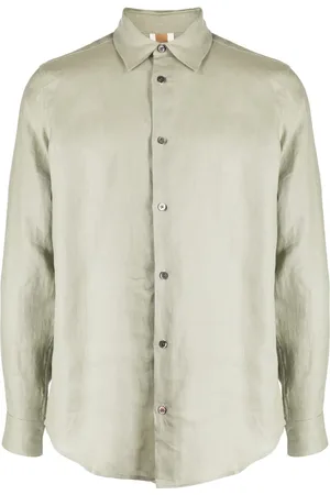 CHE Button-up linen shirt