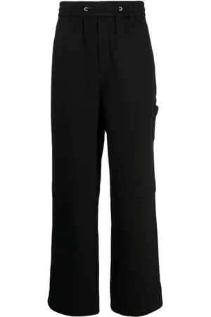 SONGZIO Panther drawstring cotton track pants