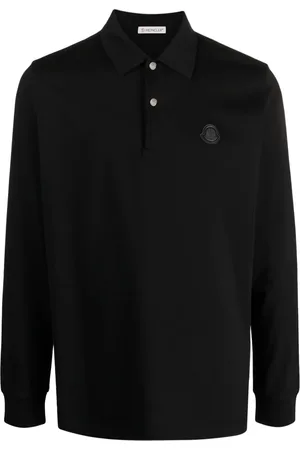 Moncler Logo-appliqué cotton polo shirt