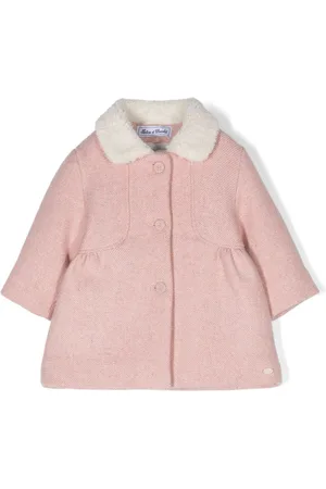 Tartine Et Chocolat Long-sleeve spread-collar coat