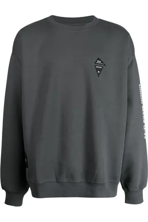 Izzue Logo-print crew-neck jumper