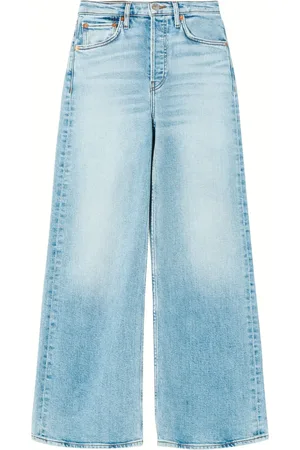 RE/DONE Wide-leg cropped jeans