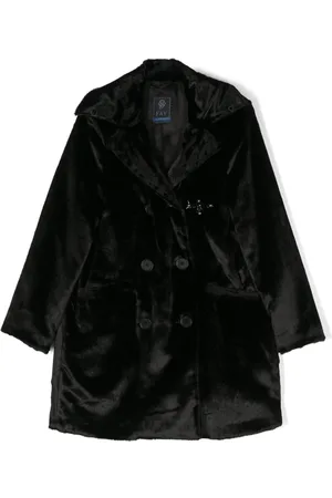 FAY Notched-lapels double-breasted coat