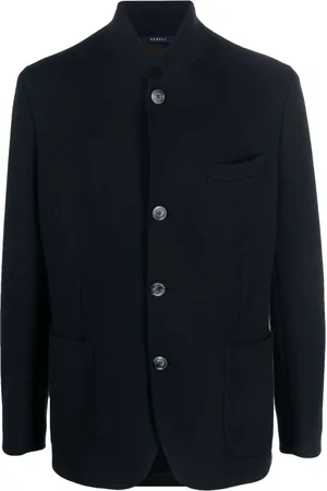 FEDELI Single-breasted cashmere blazer