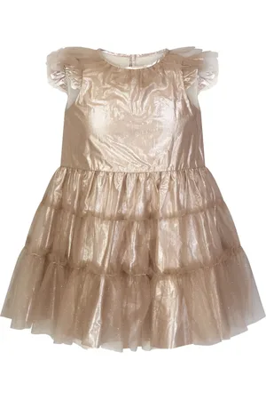 BONPOINT Charabia glitter tulle minidress