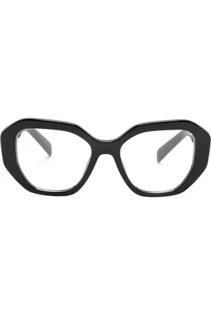 Prada Logo-print cat-eye glasses