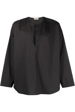 FEAR OF GOD Split-neck cotton shirt