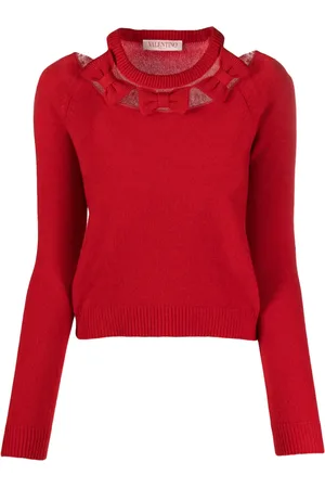 VALENTINO GARAVANI Bow-embellished jumper