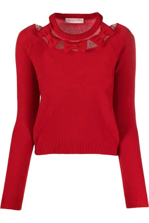 VALENTINO GARAVANI Bow-embellished jumper