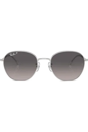 Ray-Ban Logo-print round-frame sunglasses