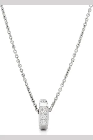 Eera 18kt white-gold Dado diamond necklace