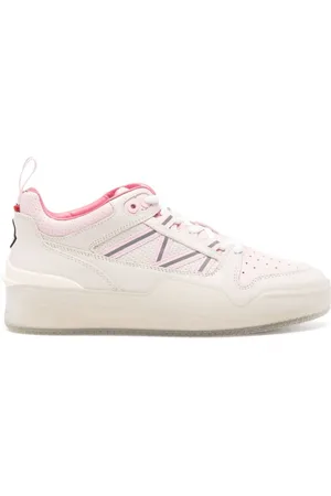 Moncler Pivot panelled leather sneakers