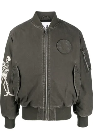 Etudes Horizon Skeletons cotton bomber jacket