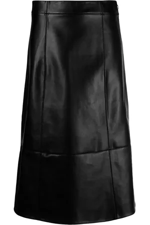 Safiyaa Mathilde A-line midi skirt