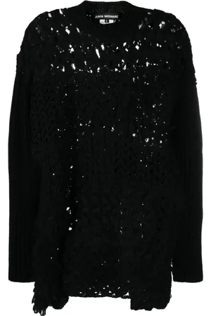 JUNYA WATANABE Panelled open-knit jumper