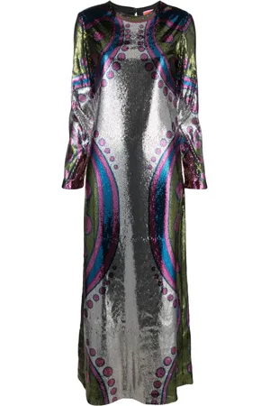 La DoubleJ Supremes Swing sequinned maxi dress