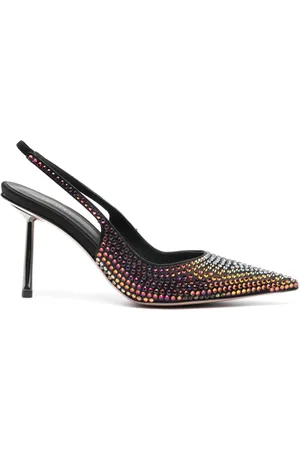 LE SILLA Bella 70mm crystal-embellished pumps