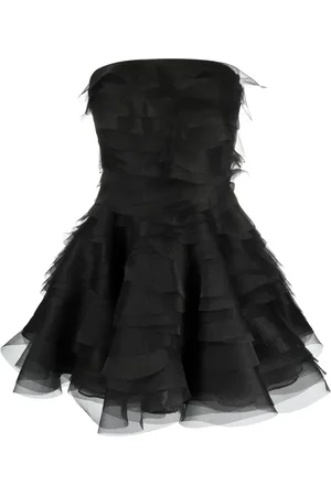 Ana Radu Ruffled organza minidress