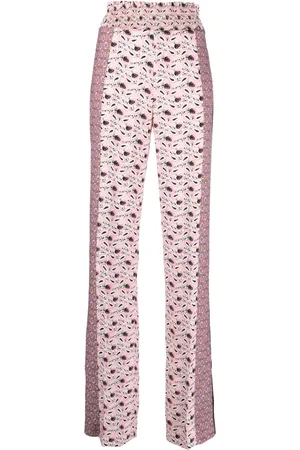 Prada Paisley-print wide-leg trousers