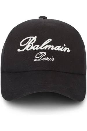 Balmain Signature-embroidered baseball cap
