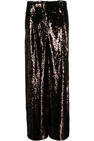 Serafini Sequined straight-leg trousers