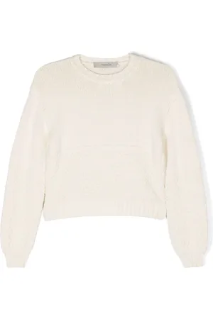 Simonetta Cable-knit wool-blend jumper