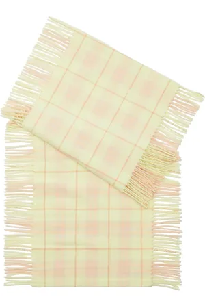 Burberry Check-print cashmere scarf
