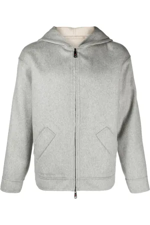 Kired Reversible felted-cashmere hooded jacket