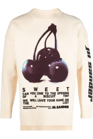 Jil Sander Logo-print wool jumper