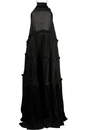 Acler Fully-pleated sleeveless dress
