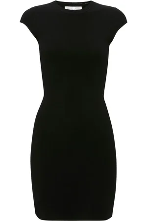 Victoria Beckham Cap-sleeve knitted minidress