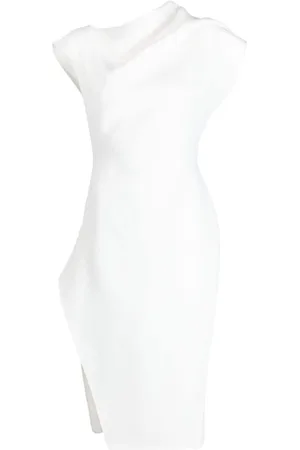 MATICEVSKI Asymmetric fitted dress