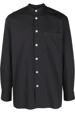 Tekla X Birkenstock long-sleeve organic cotton shirt