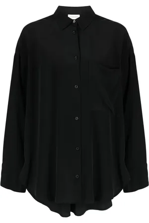 By Malene Birger Derris silk long-sleeve blouse