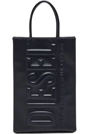 Diesel DSL 3D M X logo-embossed tote bag