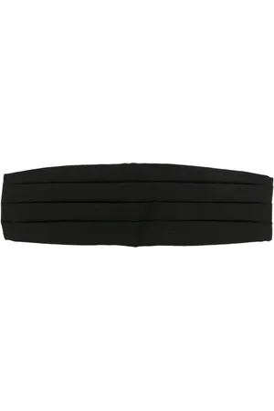 Thom Browne Pintucked mohair cummerbund
